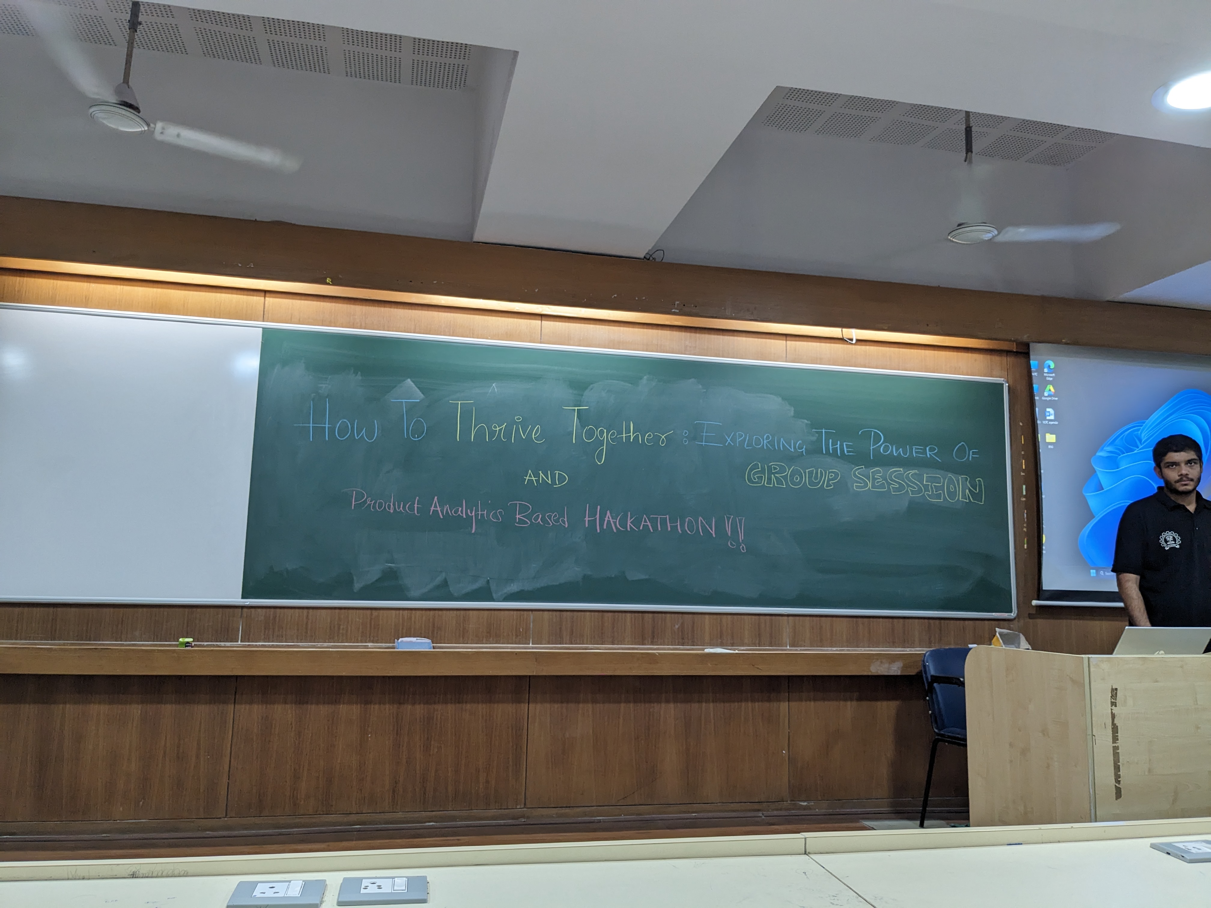 Seminar at IIT Bombay – “How to Thrive Together: Exploring the Power of Group Sessions”